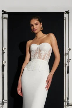 Anisa Corset Ivory
