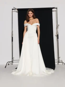 Carly Satin Overskirt