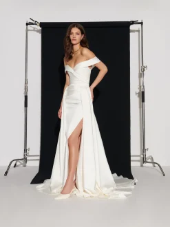 Carly Satin Overskirt