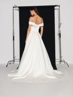 Carly Satin Overskirt